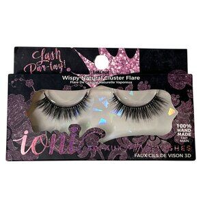 Ioni Lash Par-tay – Wispy Natural Cluster Flare Faux Mink Lashes